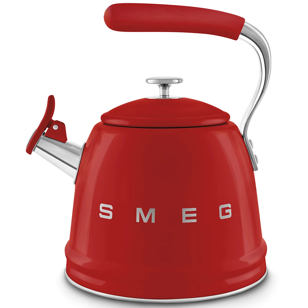 Smeg Retro Kırmızı Islık Kettle CKLW2001RD