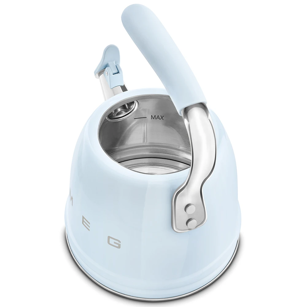 Smeg Retro Pastel Mavi Islık Kettle CKLW2001PB 4