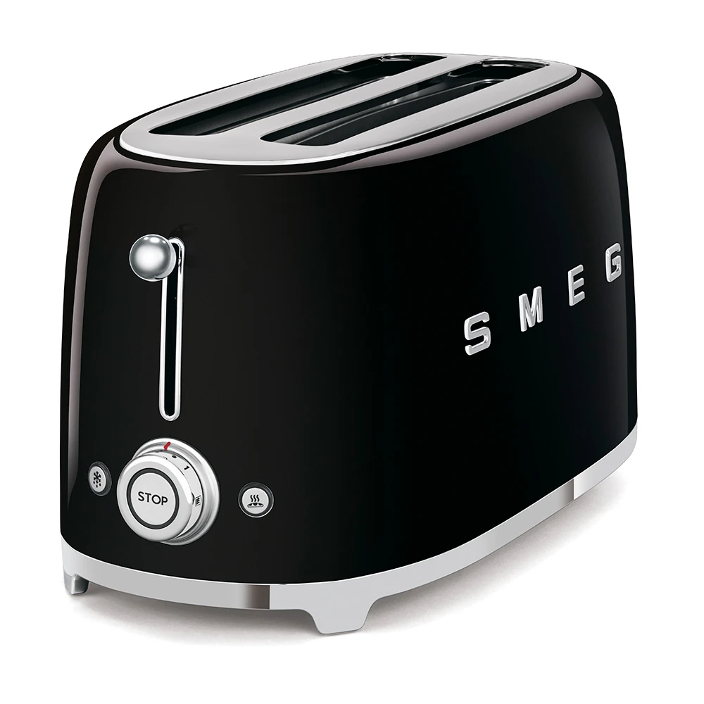 Smeg Siyah 4 Dilimli Ekmek Kızartma Makinesi TSF02BLEU 2