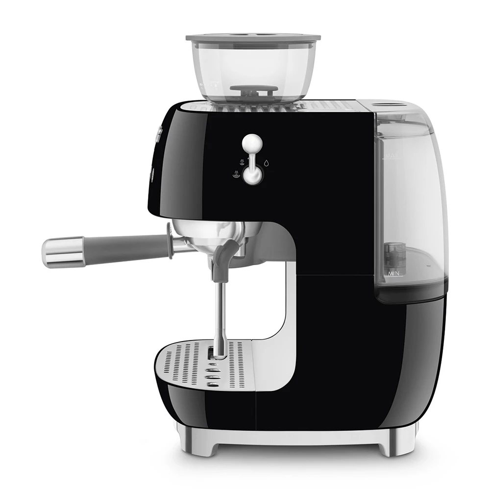 Smeg Siyah Öğütücülü Espresso Kahve Makinesi EGF03BLEU 2