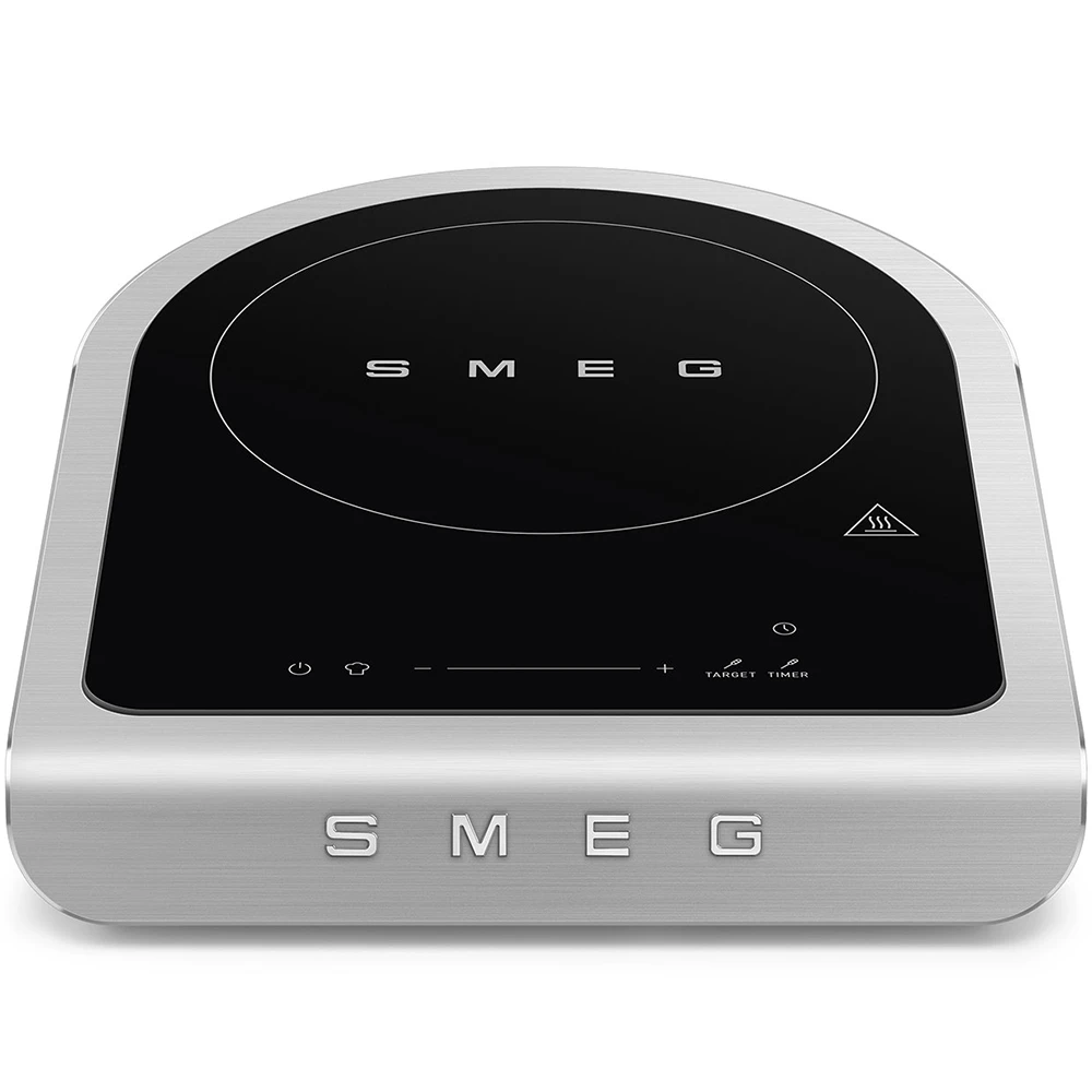 Smeg Siyah Taşınabilir Ocak - PIC01BLMEU 4