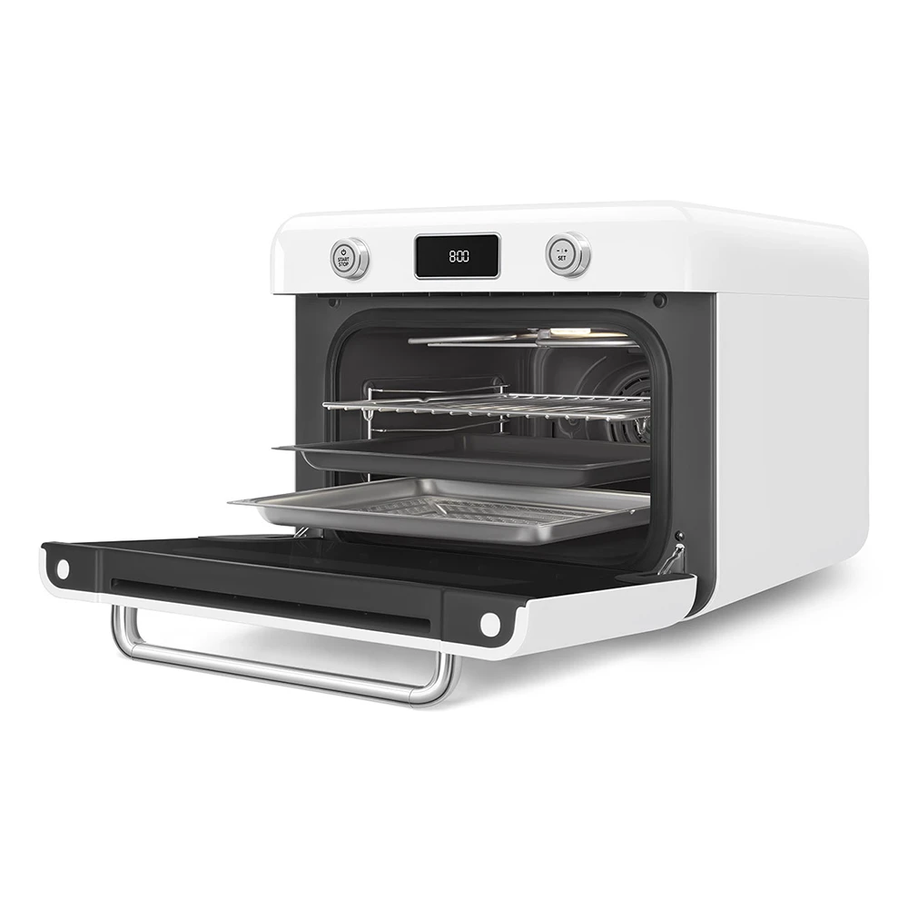 Smeg Tezgah Üstü Kombi Buharlı Beyaz Fırın COF01WHEU 3