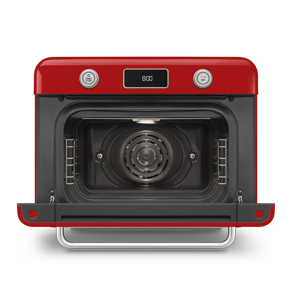 Smeg Tezgah Üstü Kombi Buharlı Kırmızı Fırın COF01RDEU 2