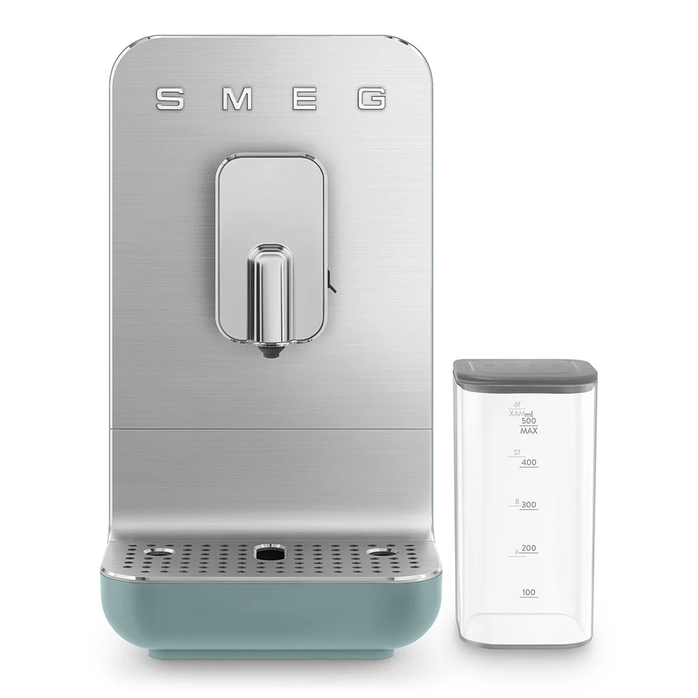 Smeg Zümrüt Yeşili Süt Sistemli Otomatik Espresso Kahve Makinesi BCC13EGMEU