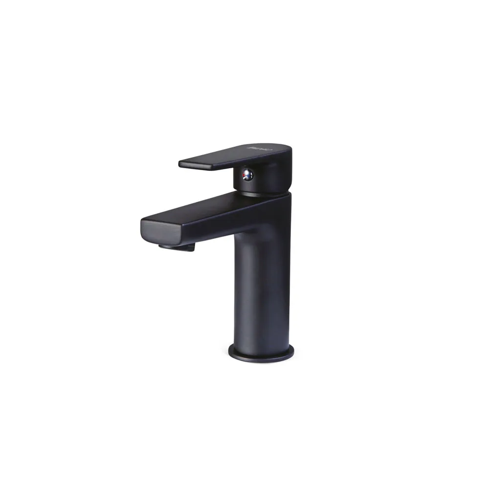 Creavit Sharp Siyah Lavabo Armatürü