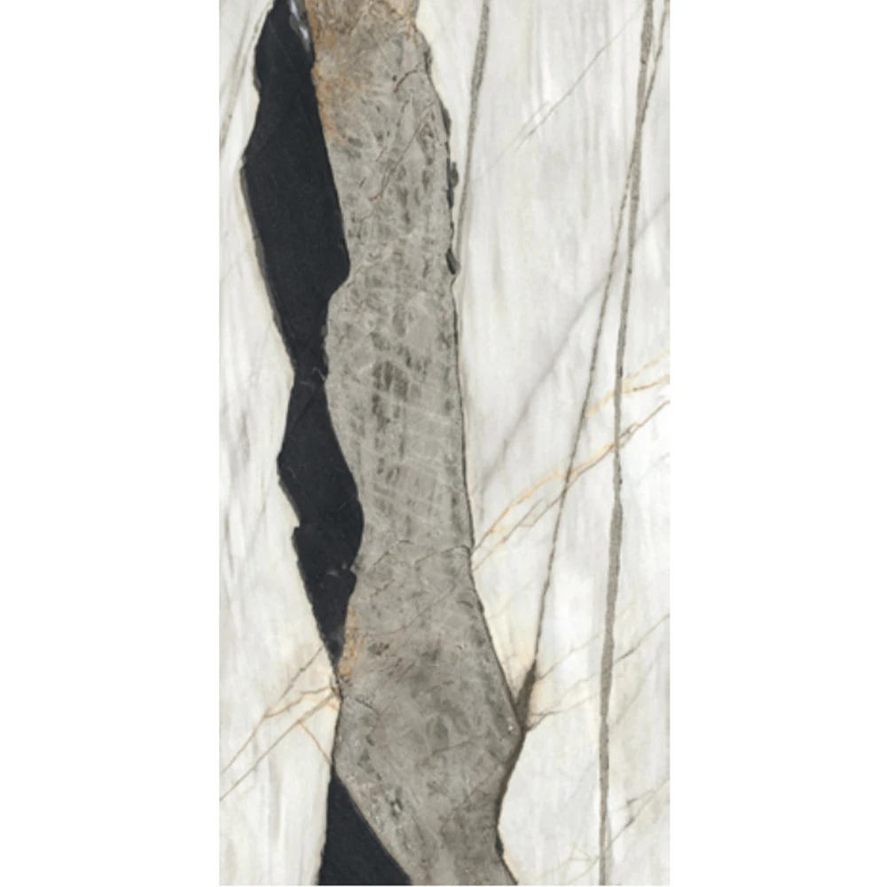 T-One Black Swan 12 mm Mat Porselen Tezgah 162x323