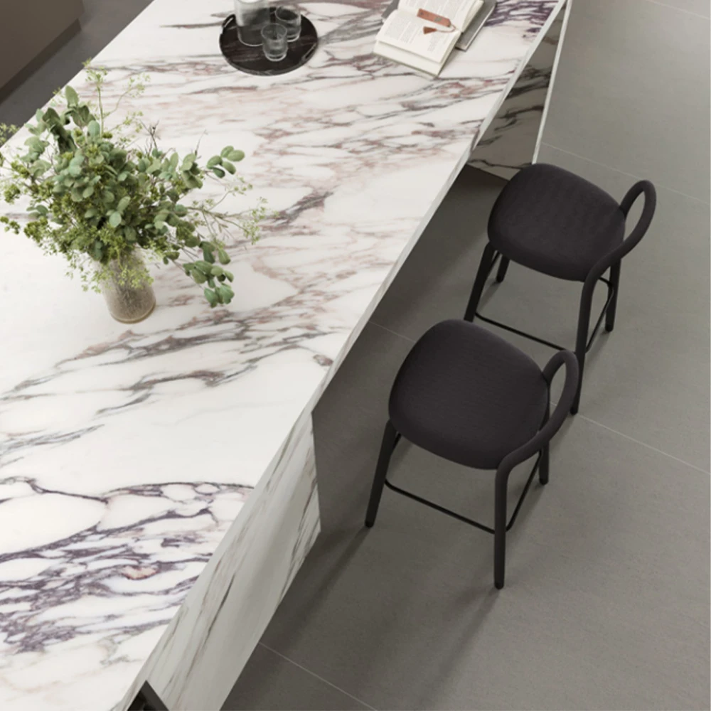 T-One Calacatta Viola 12 mm Mat Porselen Tezgah 162x323 3