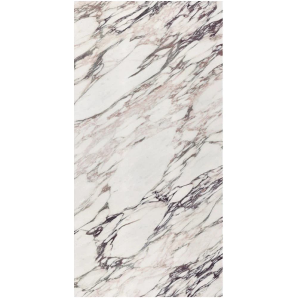 T-One Calacatta Viola 6 mm Parlak Porselen Plaka 160x320