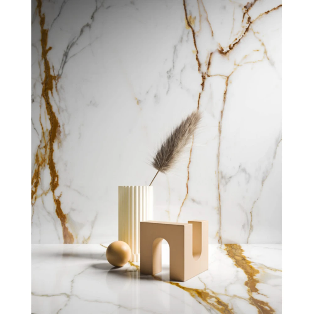 T-One Golden Hour 12 mm Mat Porselen Tezgah 162x323 4