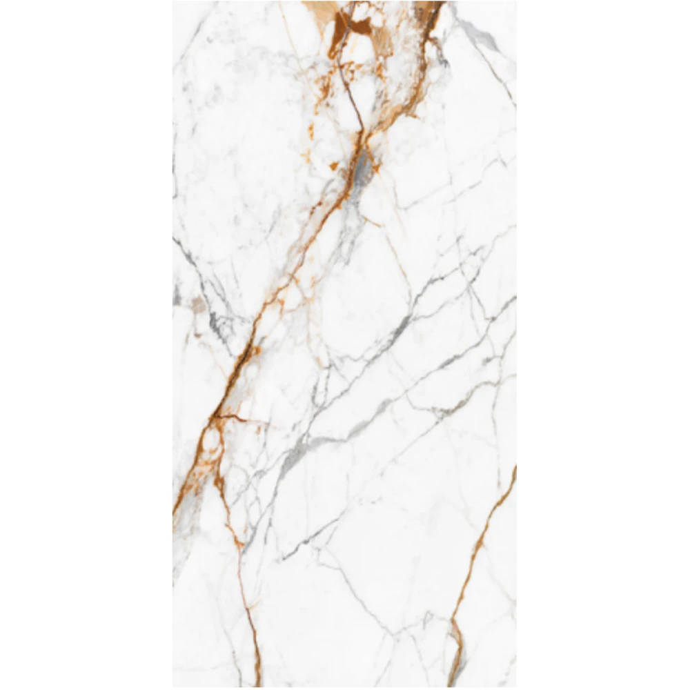 T-One Kalebodur Golden Hour Modül A 6 mm Parlak Porselen Plaka 160x320