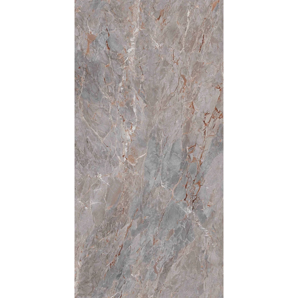 T-One Kalebodur Sarrancolin 6 mm Parlak Porselen Plaka 160x320 2