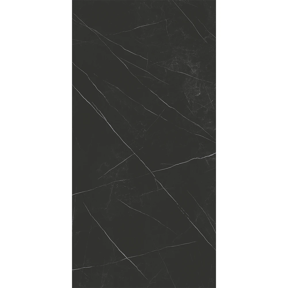 T-One Pietra Nero Modül B 12 mm Mat Porselen Tezgah 162x323