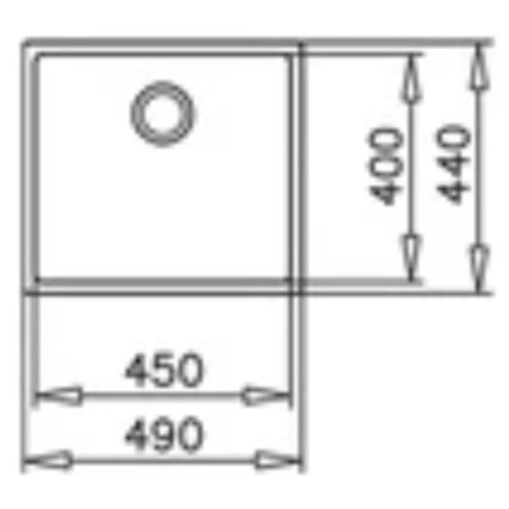 Teka BE Linea 45.40 R15 Paslanmaz Çelik Evye 2