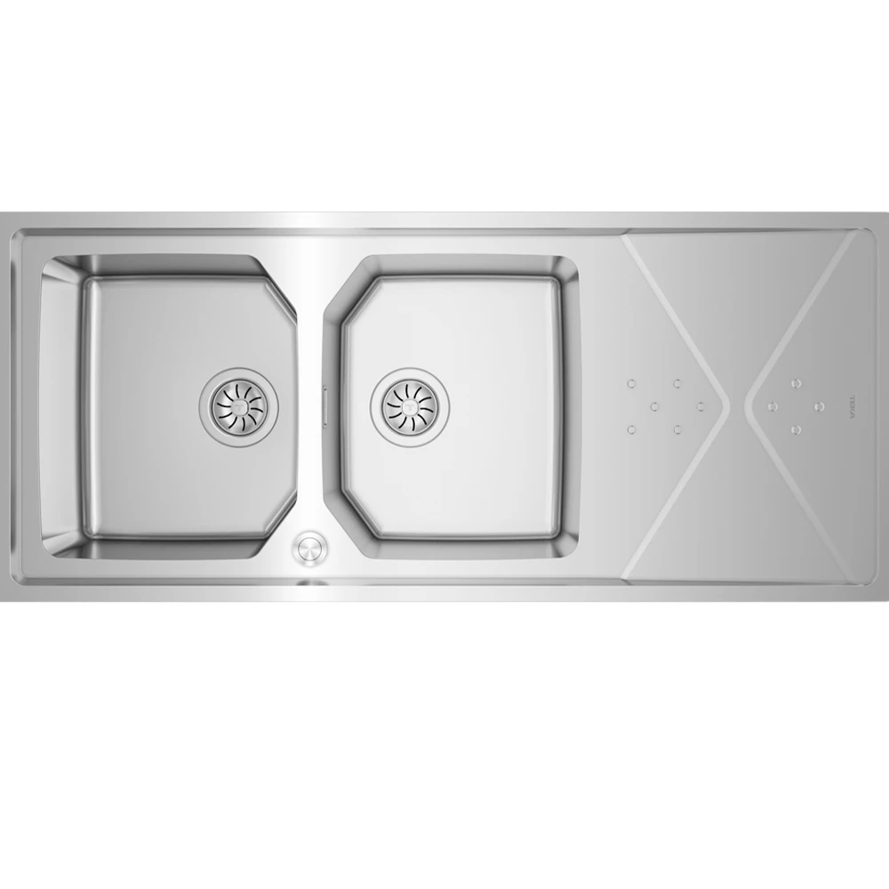 Teka Brooklyn 80 M-XP 2B 1D Paslanmaz Çelik Eviye