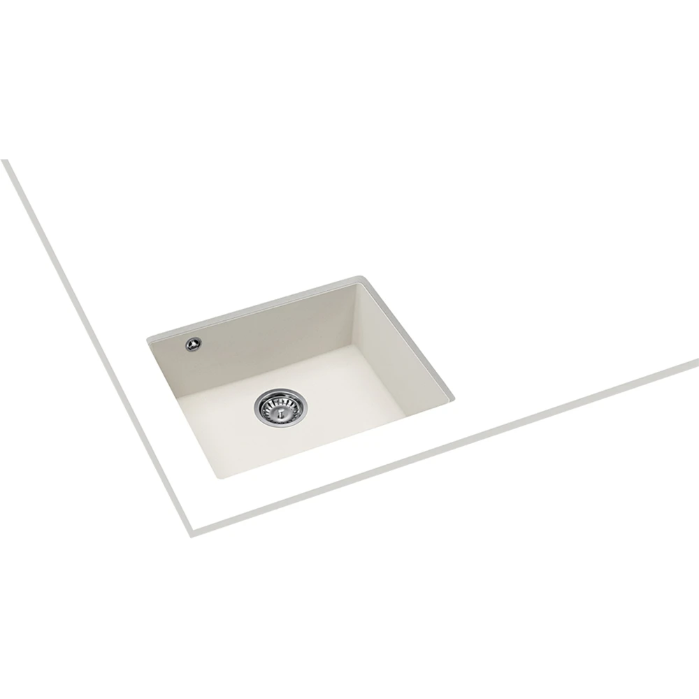 Teka Cave 49.50 B-TQ Beyaz Granit Evye 2