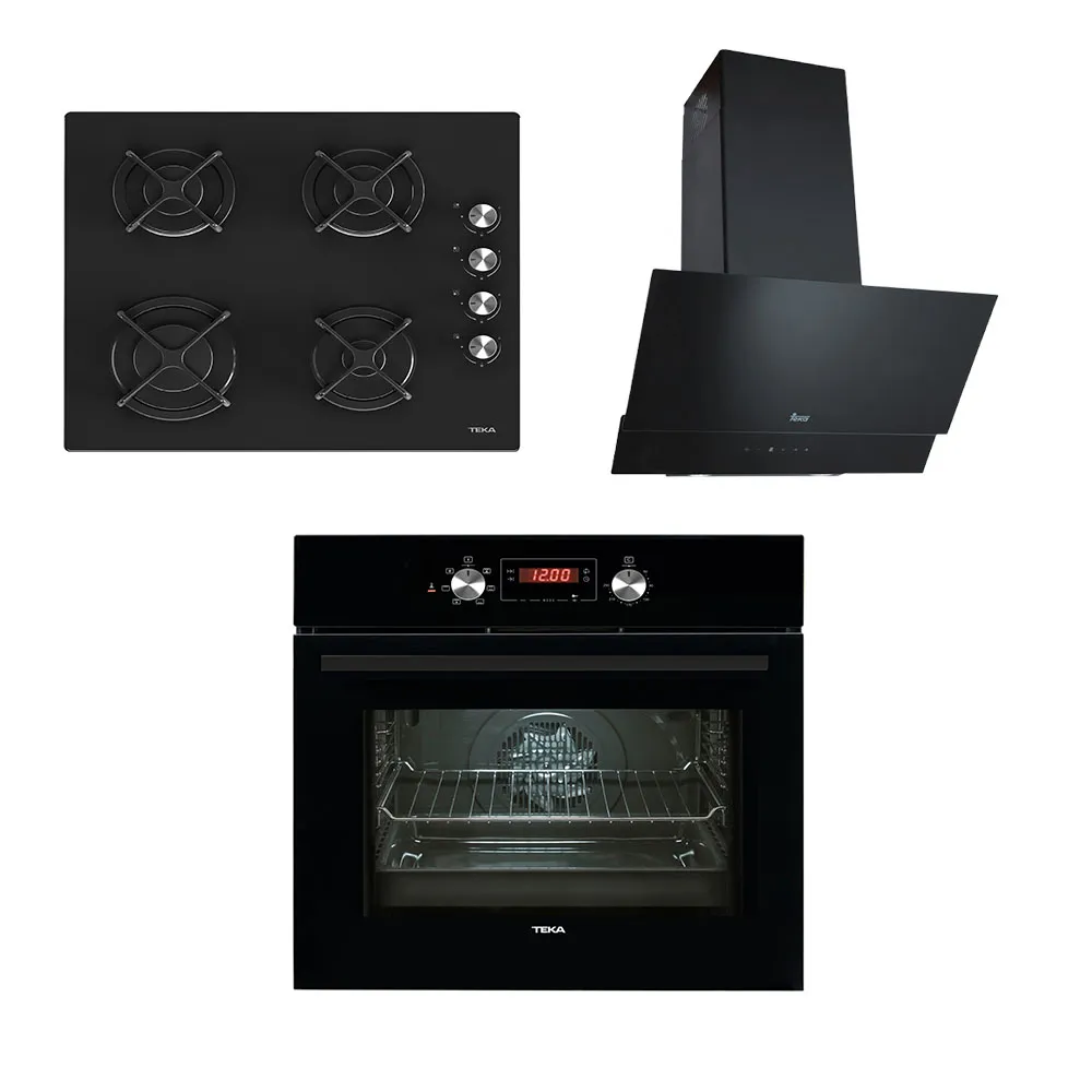 Teka Chef5 Ankastre Set (Fırın+Ocak+Davlumbaz)