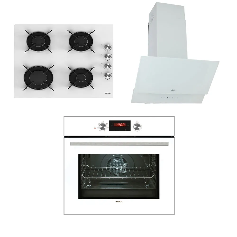 Teka Chef6 Ankastre Set (Fırın+Ocak+Davlumbaz)