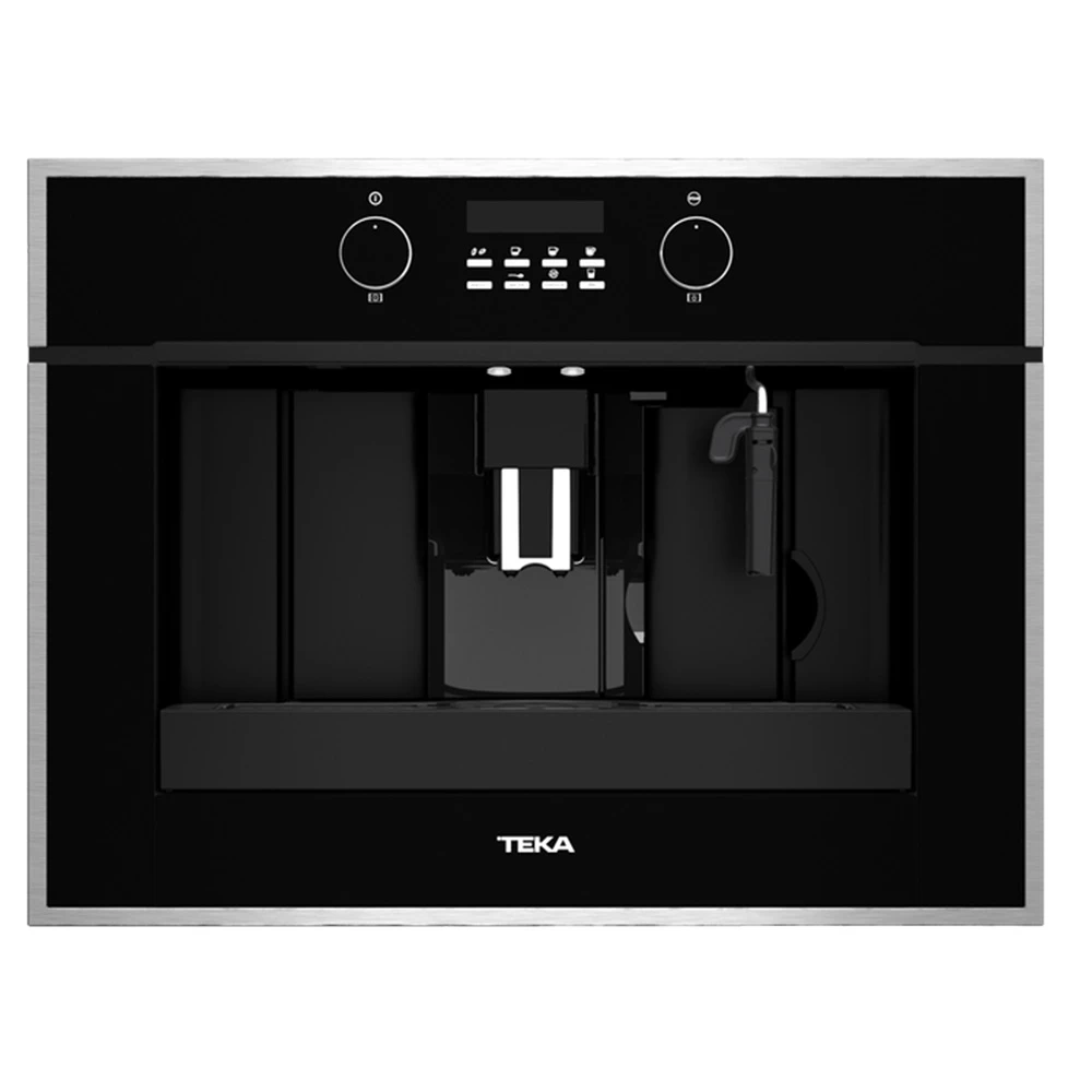 Teka CLC 855 GM Siyah Cam Ankastre Kahve Makinesi