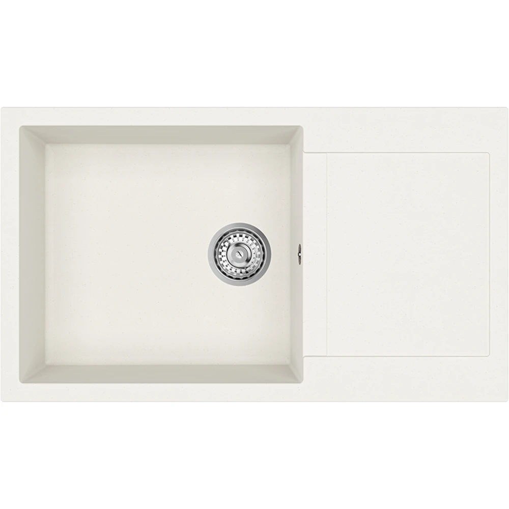 Teka Clivo 60 B-TQ Beyaz Granit Evye