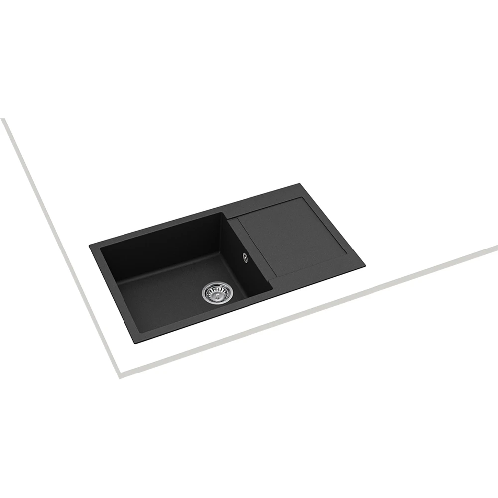 Teka Clivo 60 B-TQ Siyah Granit Evye 2