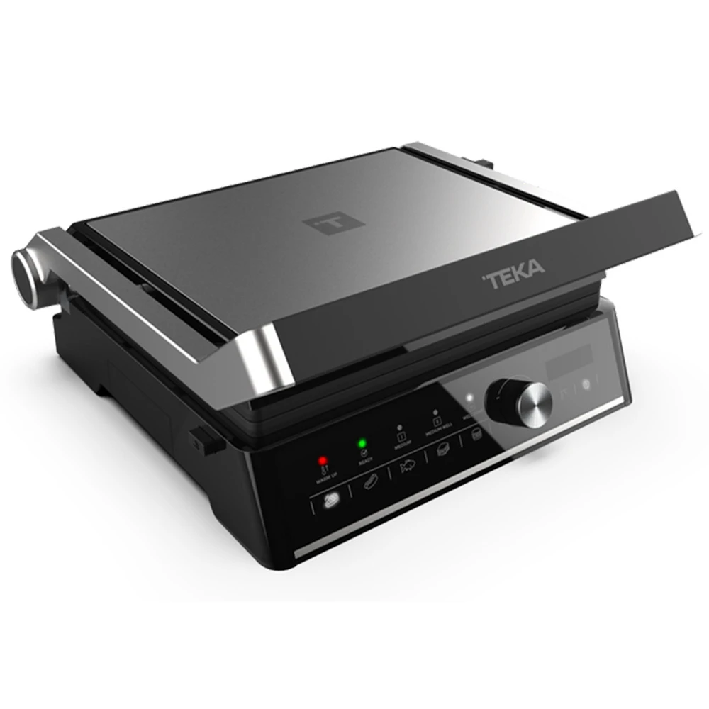 Teka EliteGrill Siyah Otomatik Pişirme Fonksiyonlu Tost Makinesi 2