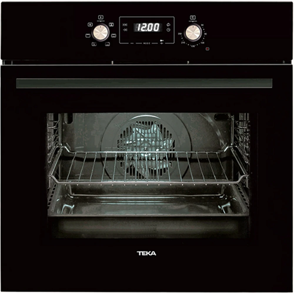 Teka HAK 627 BK Siyah Cam Ankastre Fırın