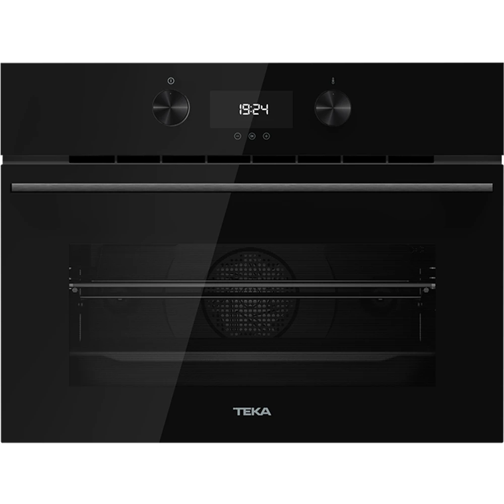 Teka HLC 8440 C FBK Mikrodalgalı Siyah Cam Ankastre Fırın