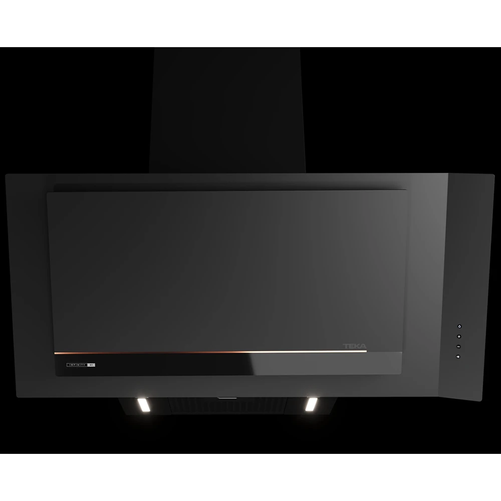 Teka Infinity G1 DVI 98-G1 EOS BM Siyah Duvar Tipi Davlumbaz 2