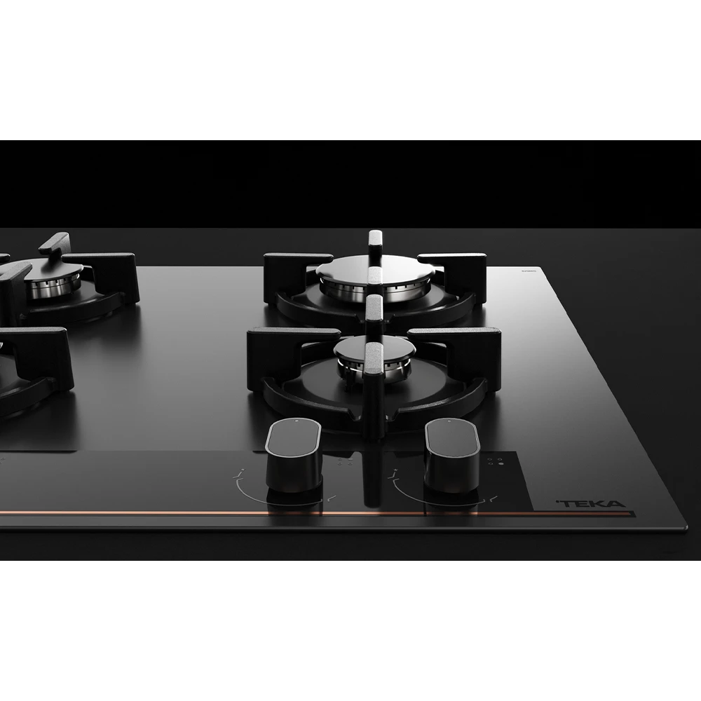 Teka Infinity G1 GBC 64-G1 GBC BM Siyah Cam Ankastre Ocak 3