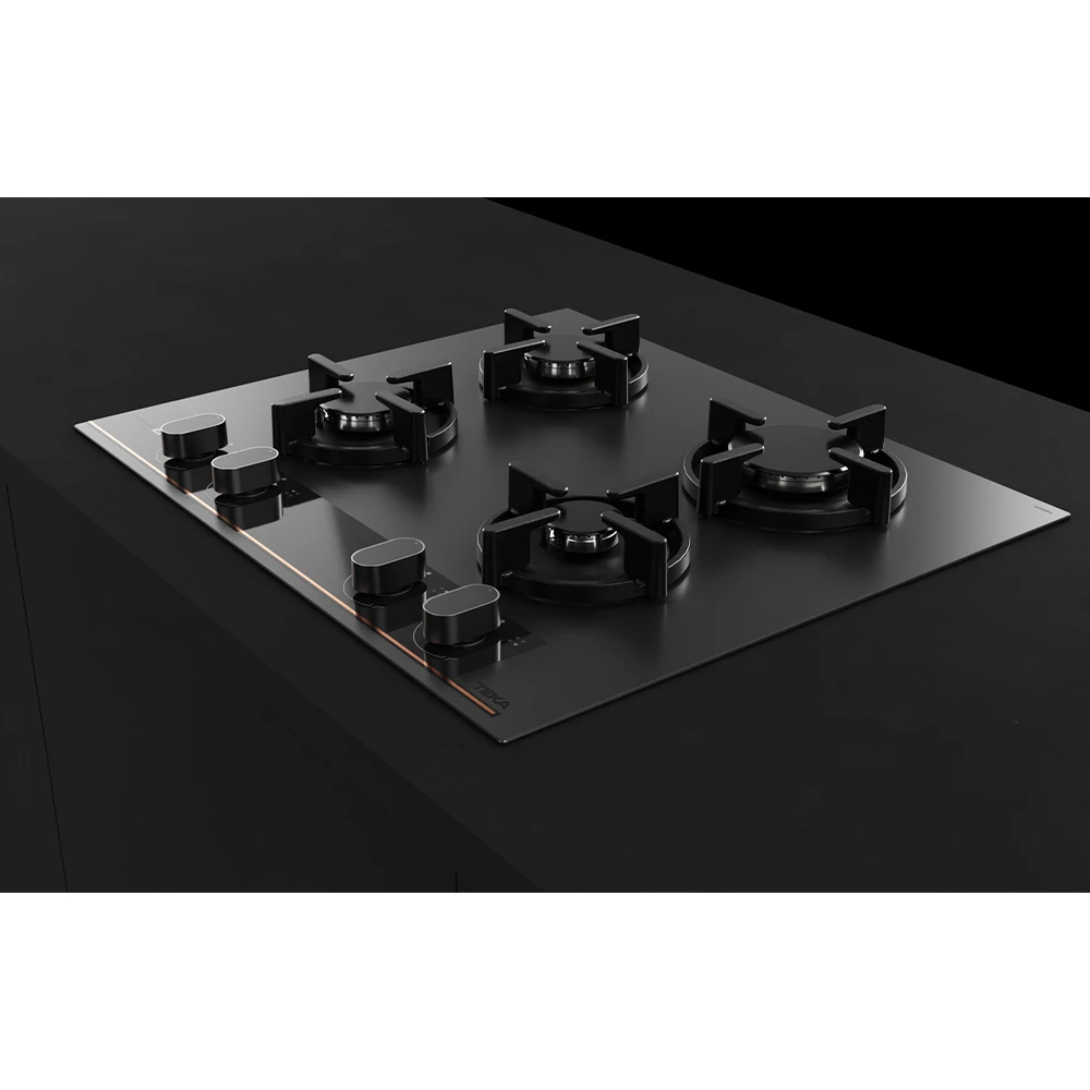 Teka Infinity G1 GBC 64-G1 GBC BM Siyah Cam Ankastre Ocak 2