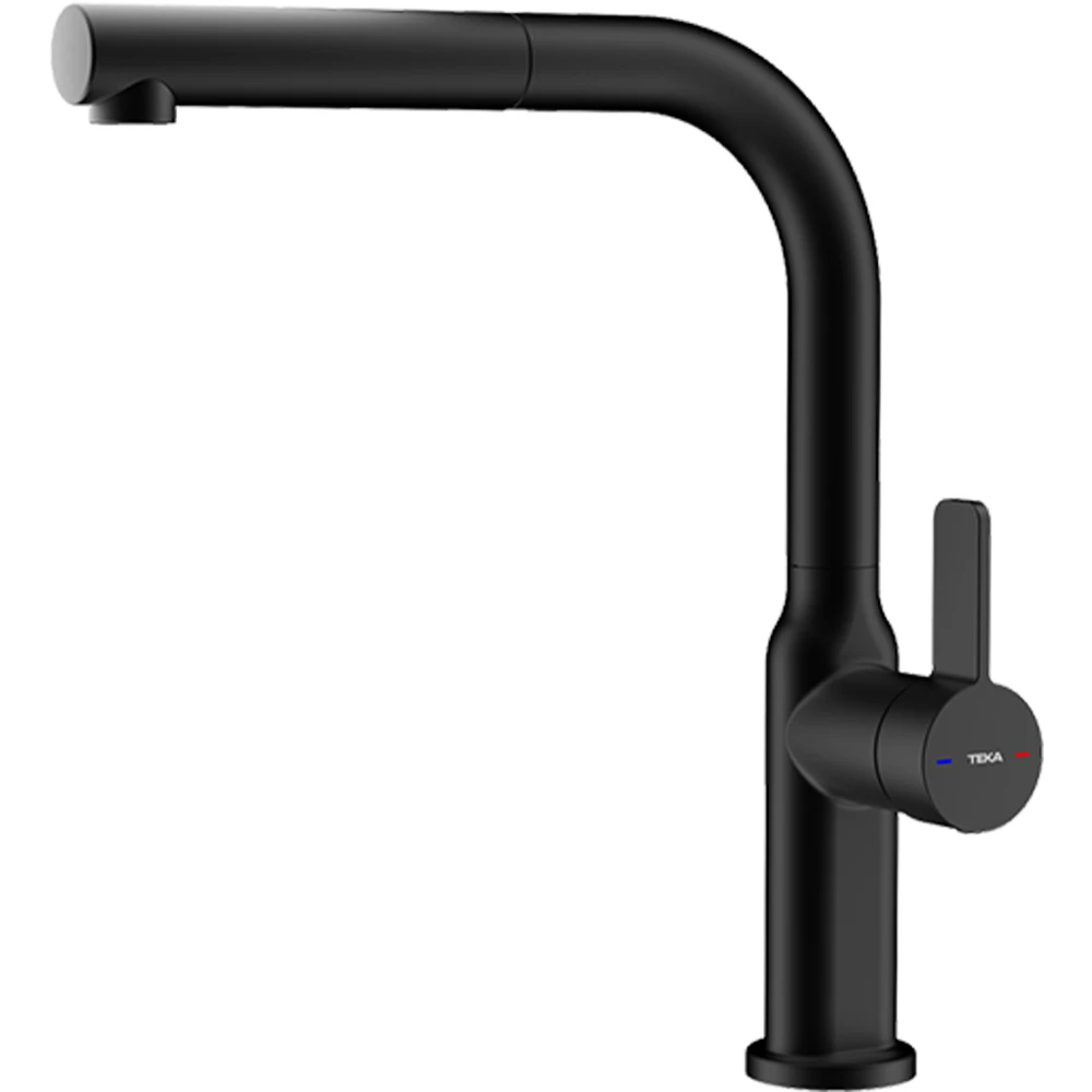 Teka Oval 938 Siyah Mutfak Bataryası