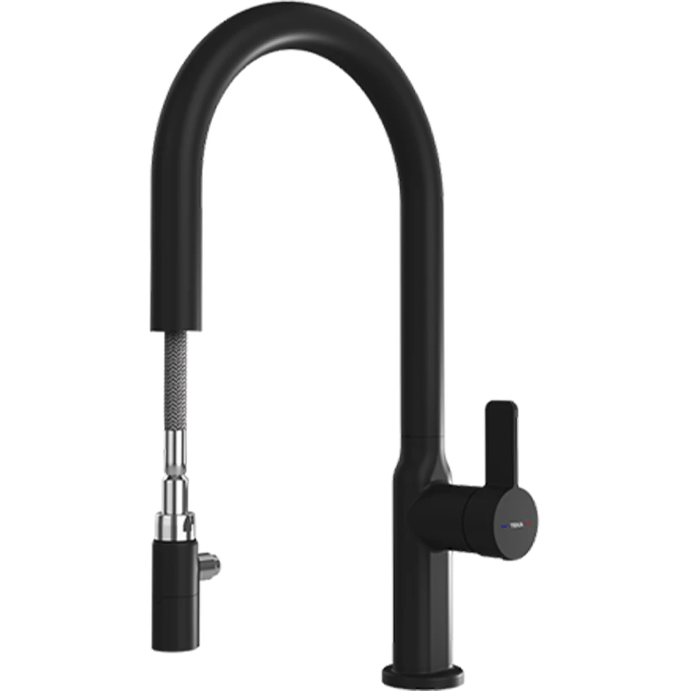 Teka Oval 9382 Siyah Spiralli Mutfak Bataryası 2