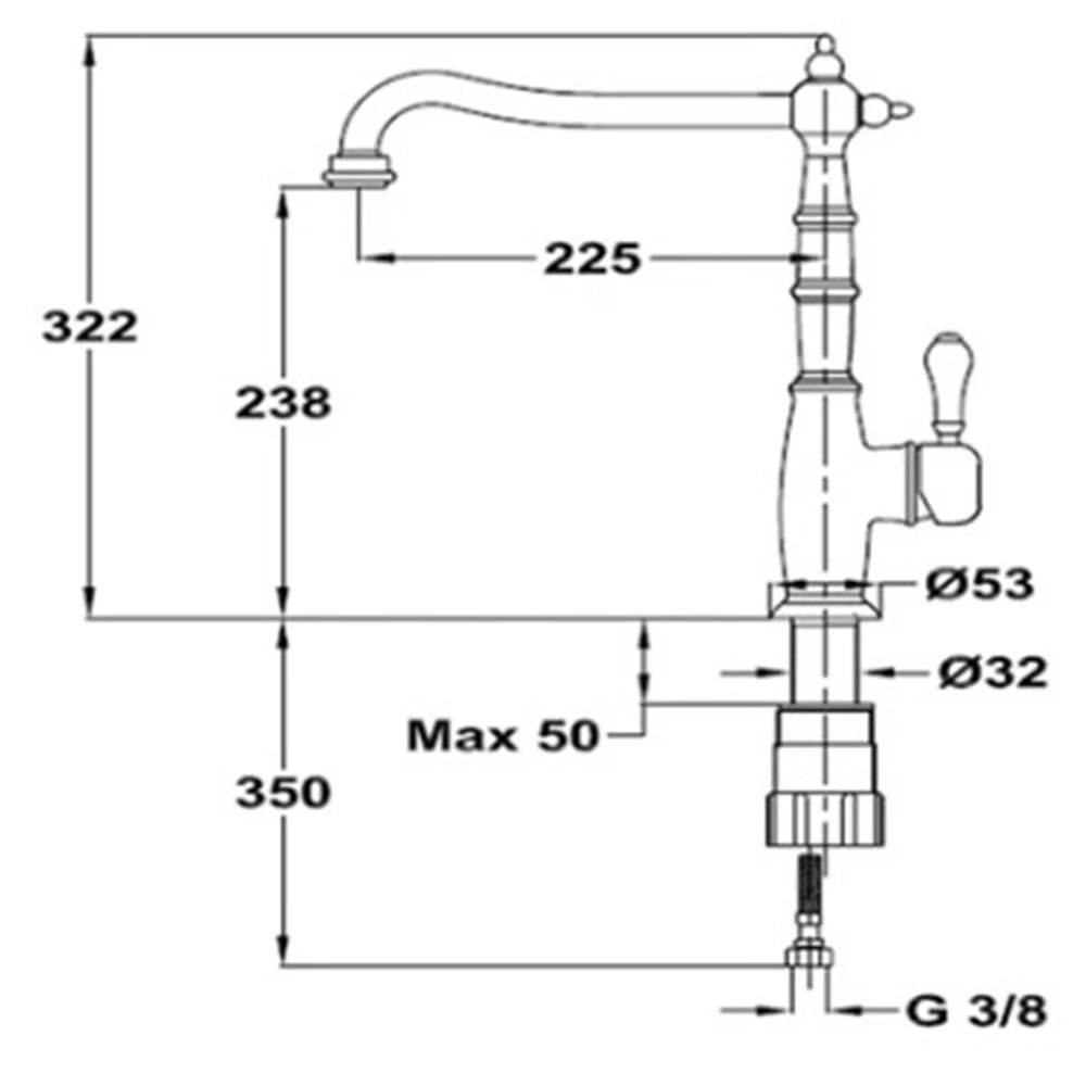 Teka RT 915 Pirinç Retro Mutfak Bataryası 2