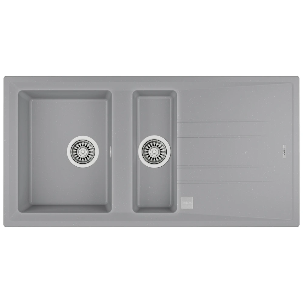 Teka Stone 60 B-TG 1½B 1D 1,5 Hazneli 1 Damlalıklı Tezgahüstü Tegranit Evye