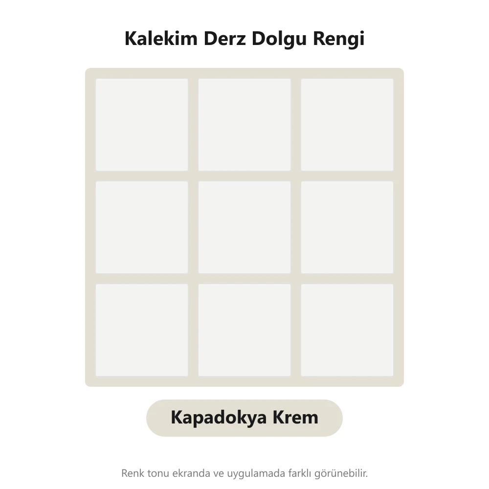 Fugaflex Esnek Derz Dolgu Kapadokya Krem (5 Kg) (2384) 2