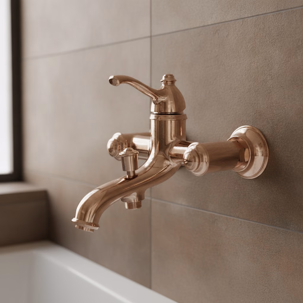 Kale Artdeco Rose Gold Banyo Bataryası 2