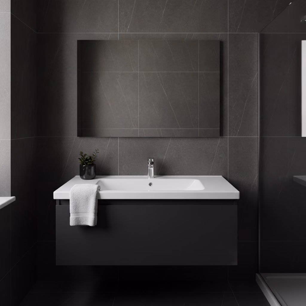 Kale Eternal 100x45 Cm Etajerli Lavabo 2