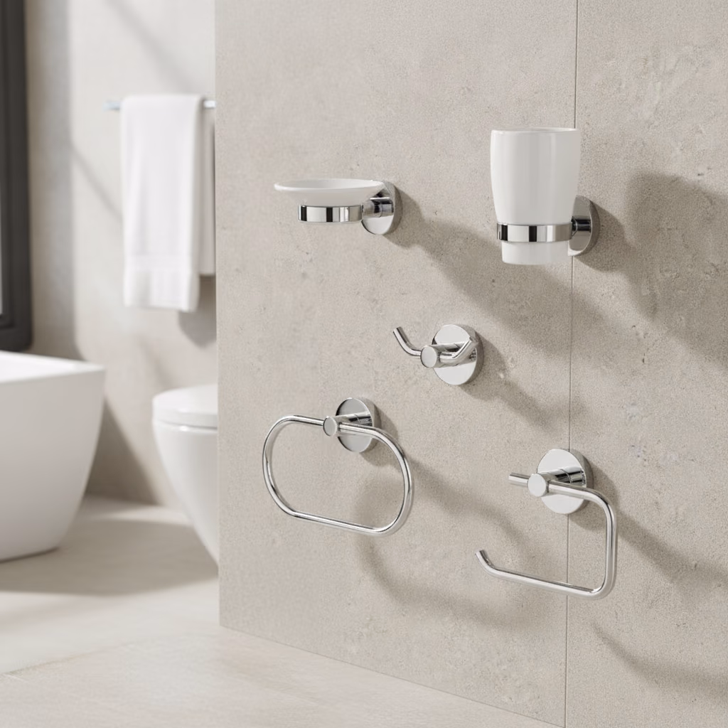Kale D100 Porselen Banyo Aksesuar Seti 2