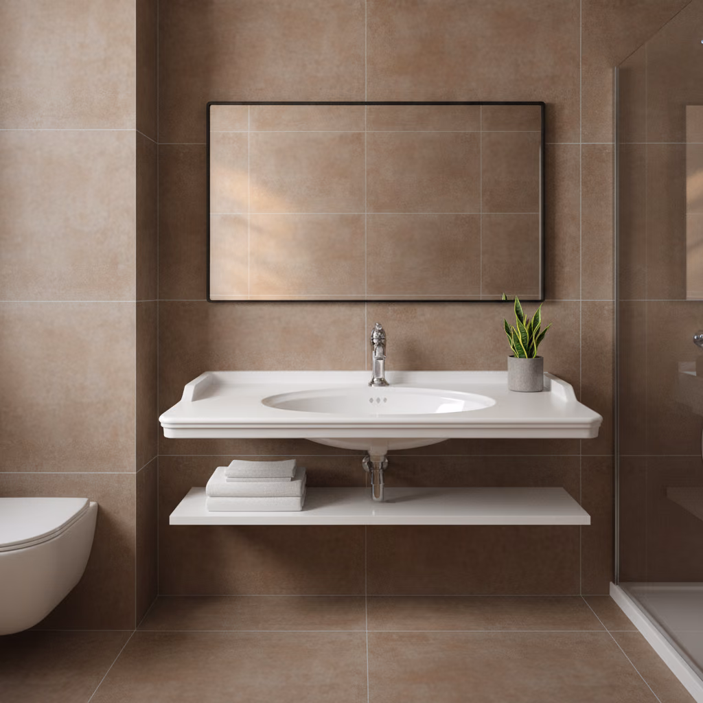 Kale Artdeco 100x50 Cm Etajerli Lavabo 2