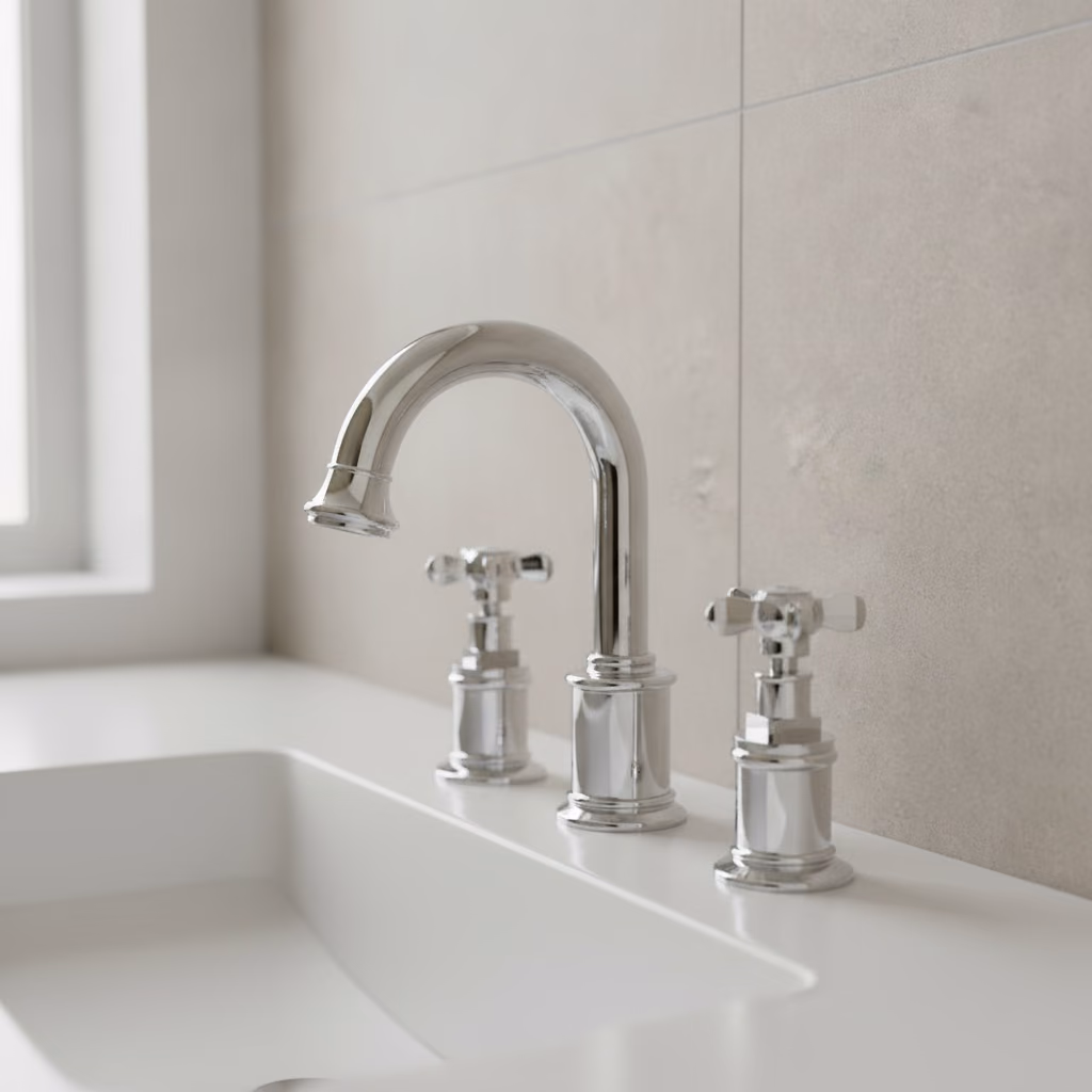 Kale Victorian 3 Delikli Lavabo Bataryası 2