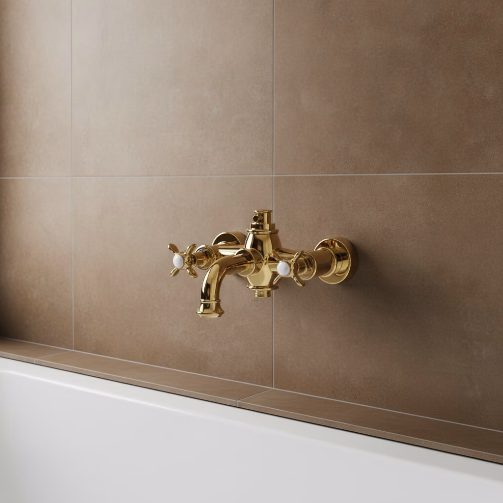 Kale Victorian Altın Banyo Bataryası 2