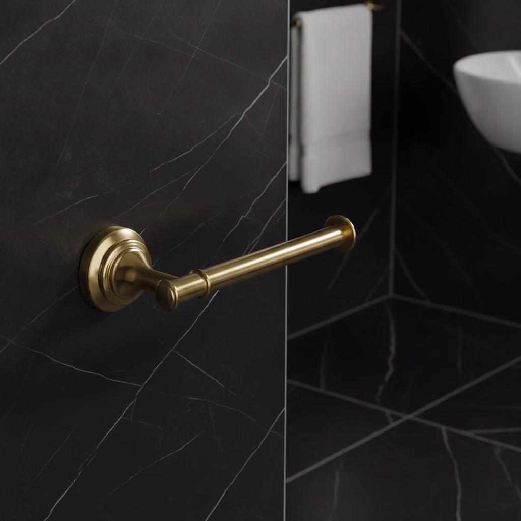 Kale Victorian Altın Tuvalet Kağıtlığı 2