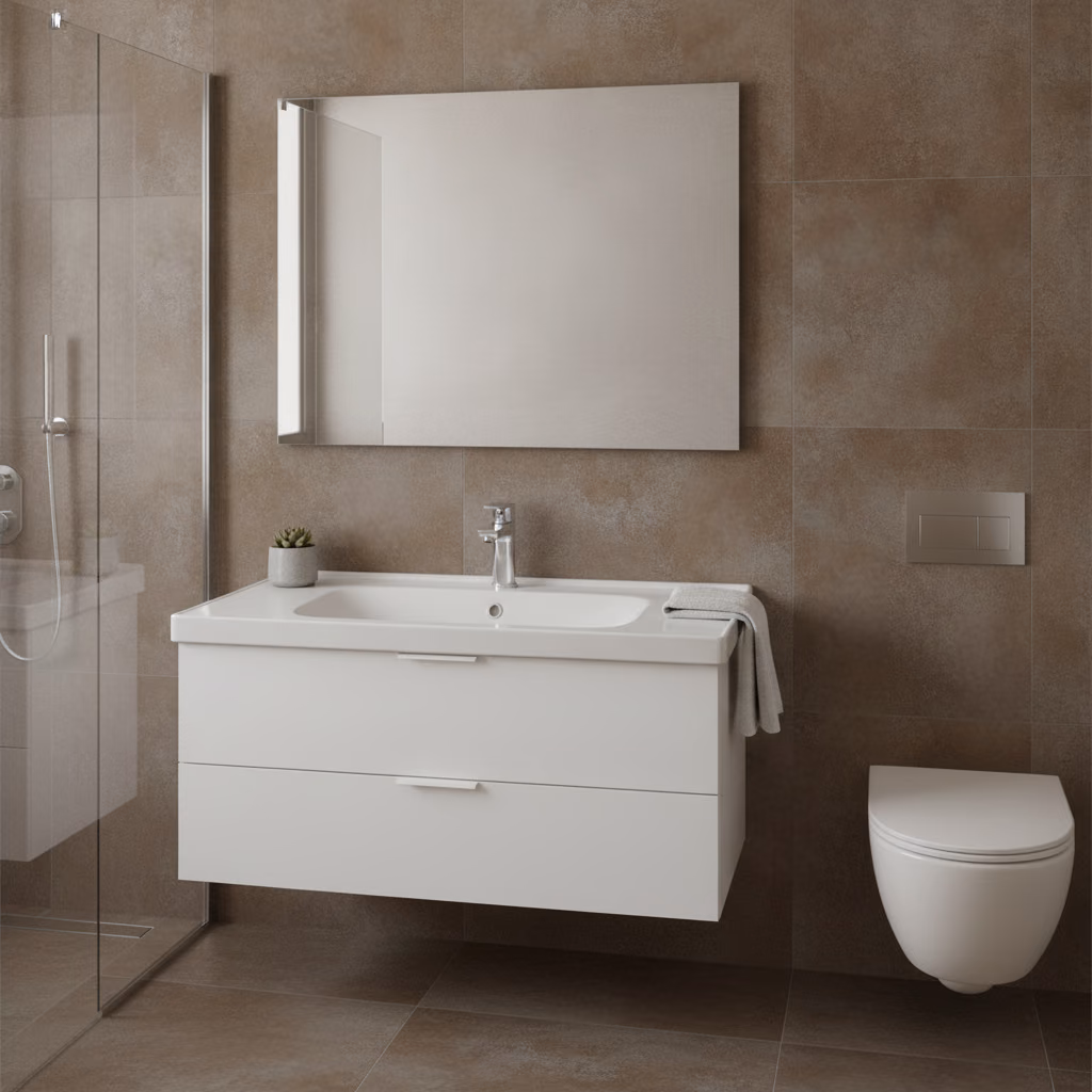 Kale Idea 2.0 65x45 Cm Etajerli Lavabo 2
