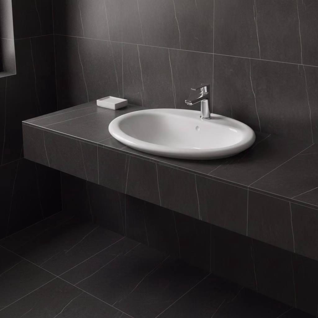 Kale Optimum 52x41,5 Cm Tezgahüstü Lavabo 2
