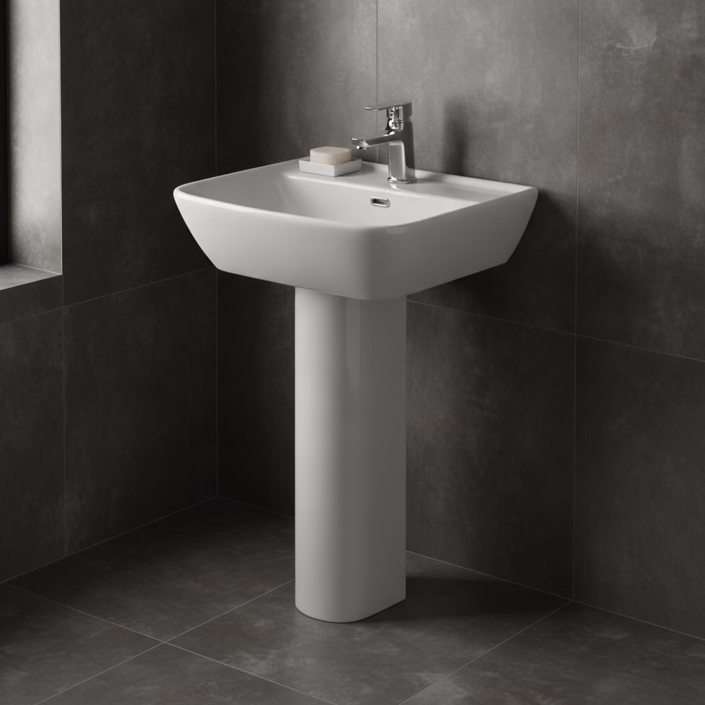 Kale Babel 55 Cm Dikdörtgen Lavabo 2