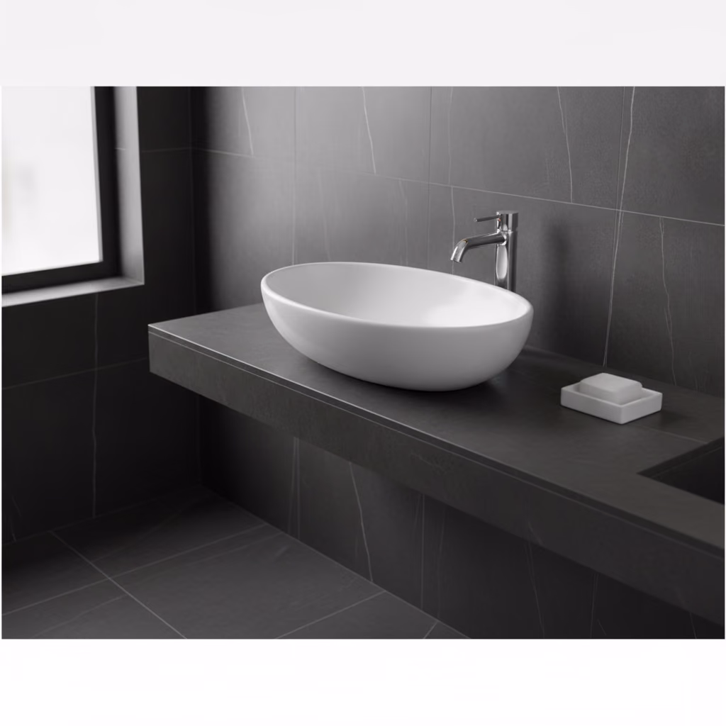 Kale Dove 70x40 Cm Oval Çanak Lavabo 2