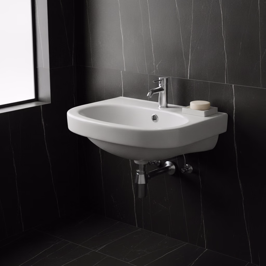 Kale Optimum 35x28 Cm Armatür Deliksiz Lavabo 2