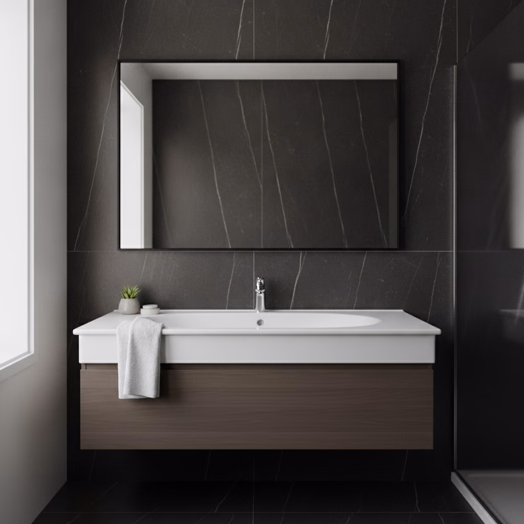 Kale Spirit 120x48 Cm Etajerli Lavabo 2