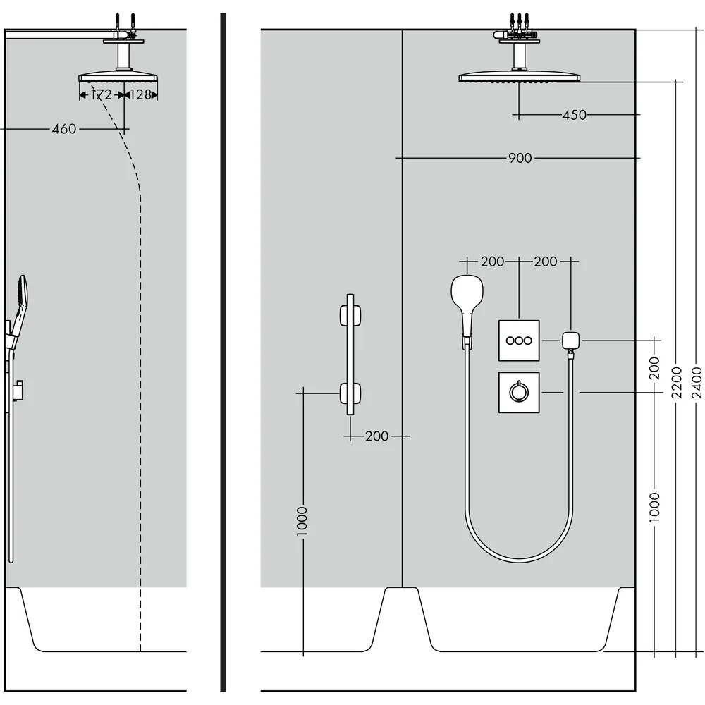 HansGrohe Rainmaker Select 460 2jet TavandanTepe Duşu 2