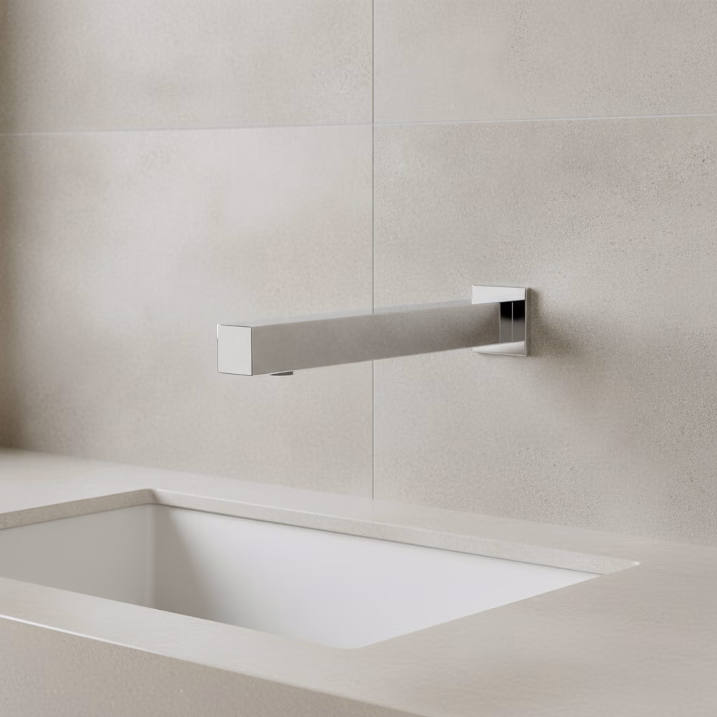 Kale Cube Mono Fotoselli Ankastre Lavabo Bataryası (Elektrikli-Pilli) 2